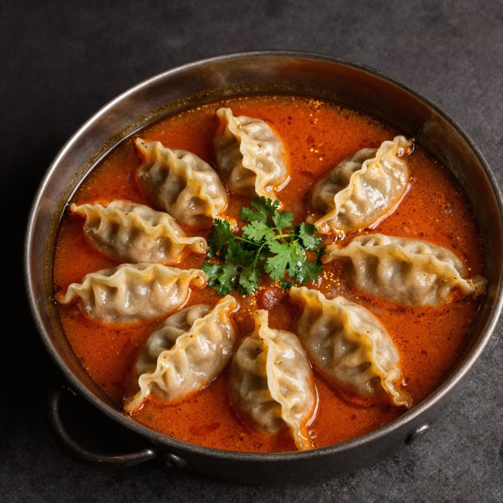 Lamb Jhol Momo