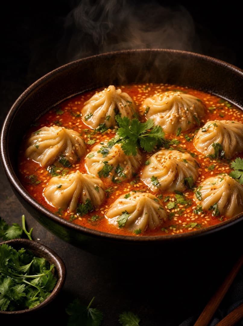 Chicken Jhol Momo