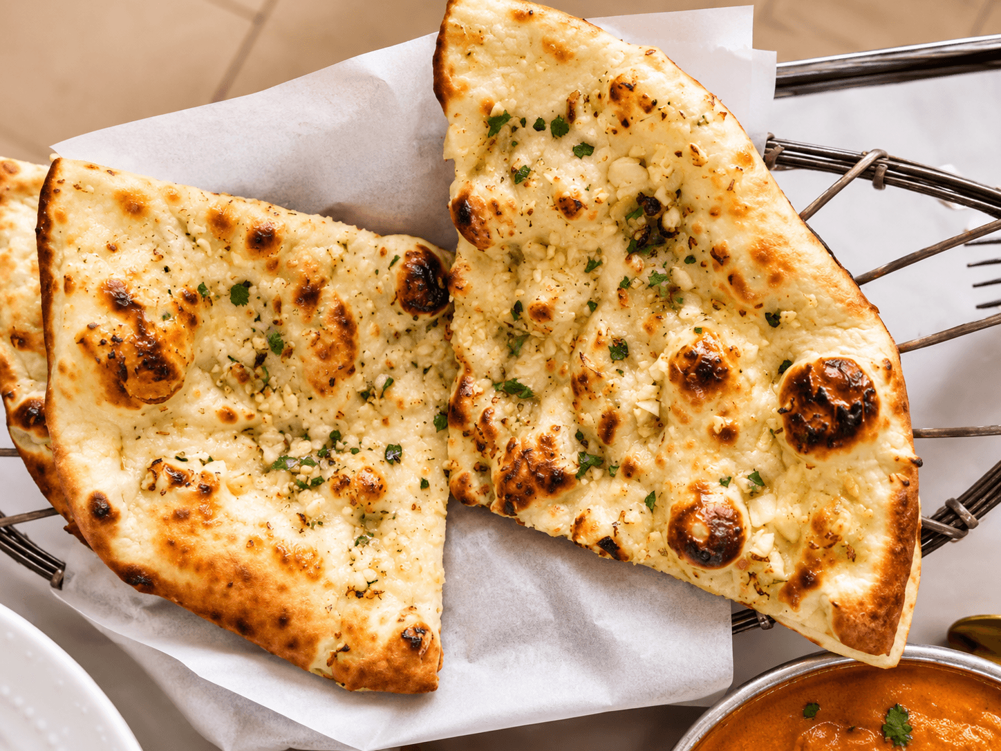 Garlic Naan