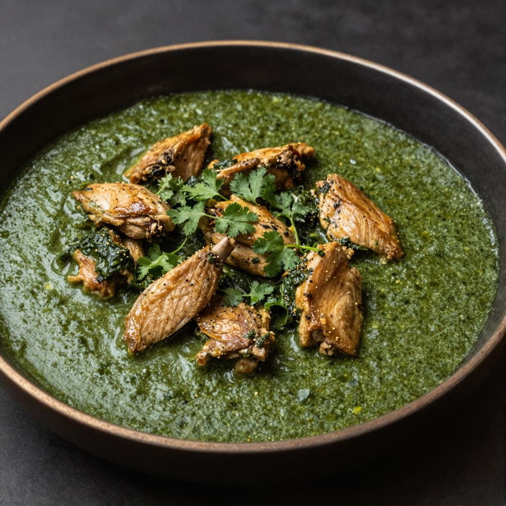 Chicken Spinach
